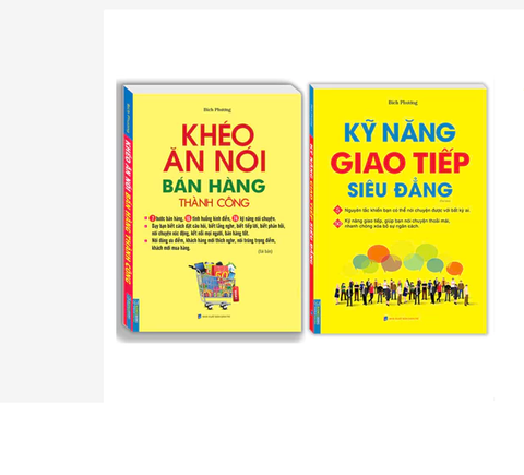 Sách - Combo 2c Khéo ăn nói bán hàng thành công (bìa mềm) + Kỹ năng giao tiếp siêu đẳng (bìa mềm)