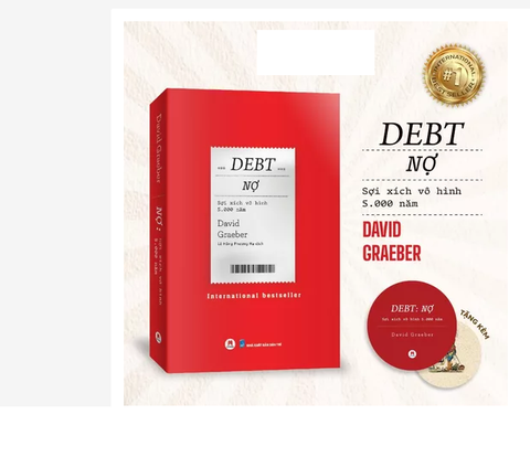 Sách DEBT: NỢ - Sợi xích vô hình 5000 năm, International Bestseller, sách Lịch Sử - Kinh Tế Học