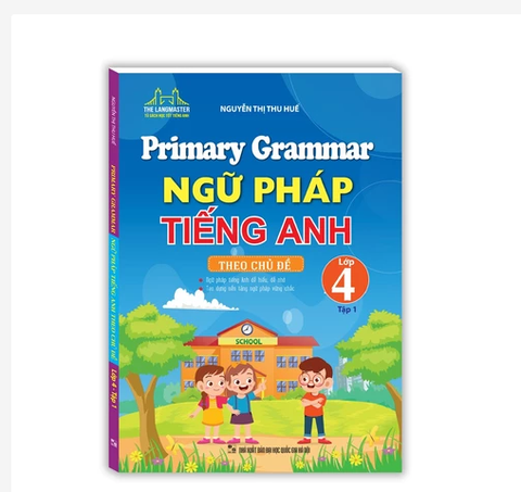 Sách - Ngữ pháp tiếng anh theo chủ đề lớp 4 tập 1