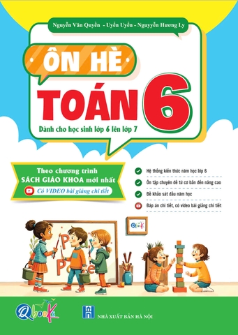 Sách - Ôn Hè Toán 6, Dành Cho Học Sinh Lớp 6 Lên Lớp 7