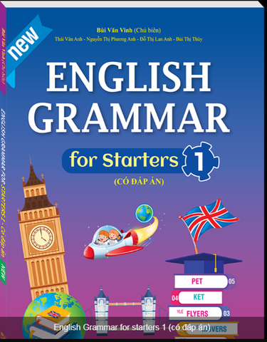 Sách - Combo 2c - English grammar for starters (có đáp án) - trọn bộ