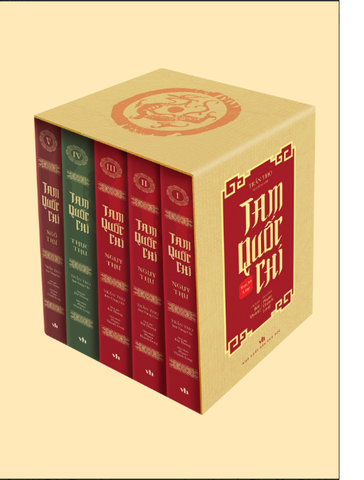 TAM QUÔC CHÍ - TRẦN THỌ. Boxset Tam Quốc Chí (Bộ 5 Cuốn)
