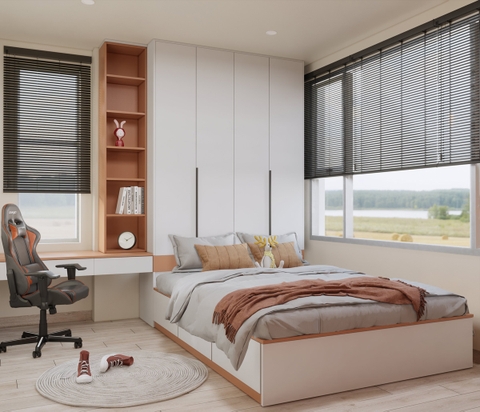 THIẾT KẾ PHÒNG NGỦ HIỆN ĐẠI - TỐI GIẢN NHƯNG ĐẦY CẢM XÚC
