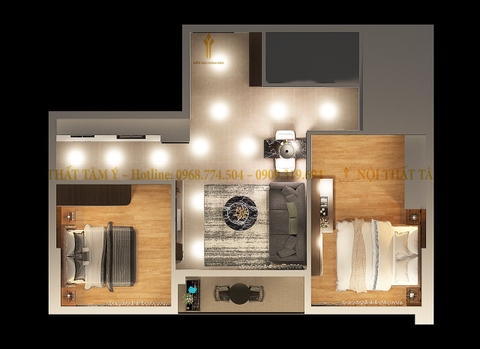 Thiết kế và thi công Nội Thất Công Trình Millennium - Quận 4