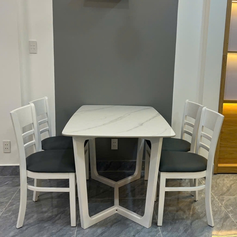 Bộ bàn Concorde mặt đá + ghế Cabin