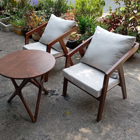 Bộ Ghế Sofa Katana đơn + Bàn Trà chân sao