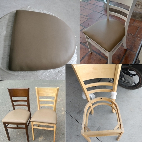 nệm thay thế ghế Cabin/Panda; nệm Mango - Nệm ghế ăn bọc da simili