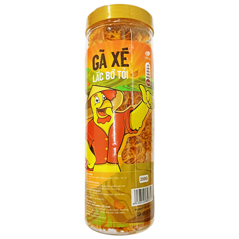 IAMG - Gà xé vị Lắc bơ tỏi hũ 250g