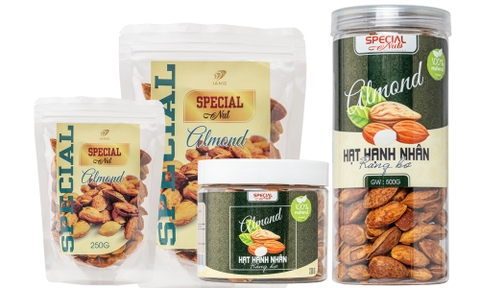 Hạt hạnh nhân rang bơ