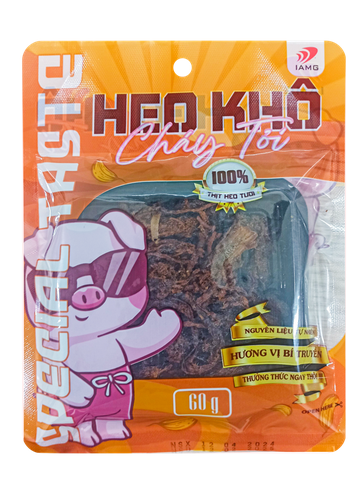 IAMG - Heo cháy tỏi gói 60g