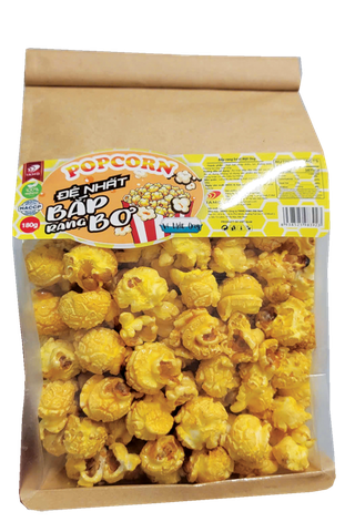 Bắp rang bơ POPCORN vị mật ong - gói 180g