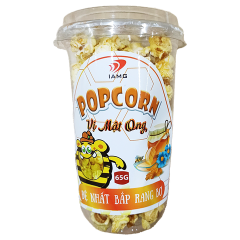 Bắp rang bơ POPCORN vị Mật Ong cốc 65g