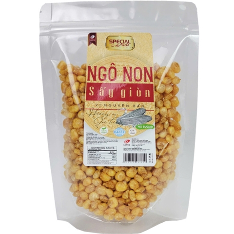 Ngô non sấy giòn - gói 400g