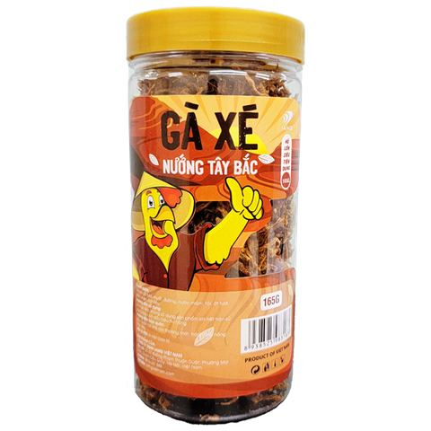 IAMG - Gà xé vị Nướng Tây Bắc hũ 165g