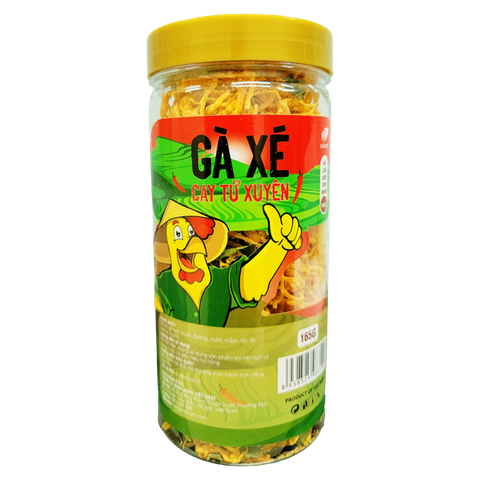 IAMG - Gà xé vị cay Tứ Xuyên hũ 165g