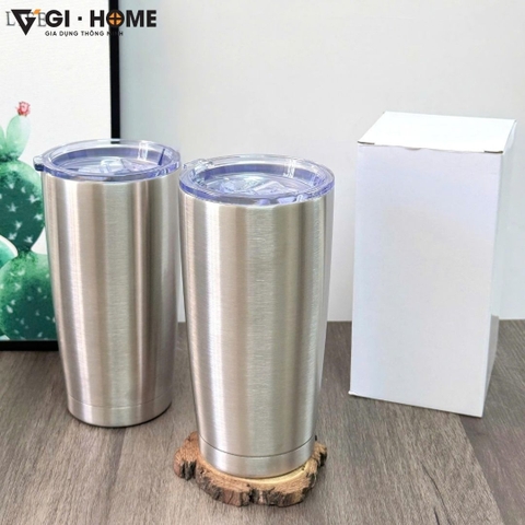Ly Giữ Nhiệt Inox 2 Lớp Dung Tích 600ml – Giữ Nóng Lạnh Bền Bỉ, Thiết Kế Sang Trọng - GHA607