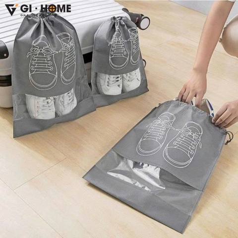 Set 5 Túi Đựng Giày Dây Rút Thoáng Khí – Bảo Quản Giày Gọn Gàng, Sạch Sẽ - GHA27