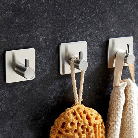 Móc đơn dán tường inox 304 cao cấp Gi-Home MA41