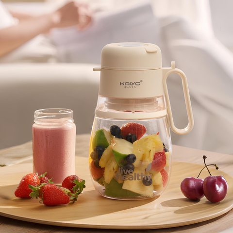 Máy Xay Sinh Tố Cầm Tay Kaiyo KHB-417 – Nhỏ Gọn, Công Suất Khỏe, Xay Được 1 Lít