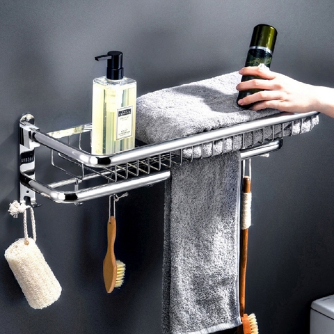 Kệ treo khăn nhà tắm inox 304 cao cấp B10
