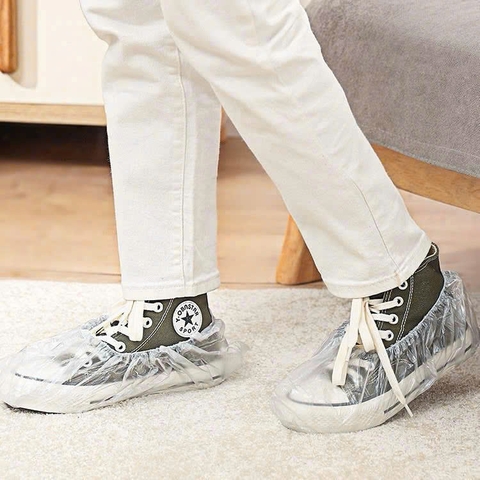 Hộp 100 Túi Bọc Giày Đi Mưa Sp Sauce Nhật Bản – Chống Thấm, Gọn Gàng, Tiện Lợi - TN02