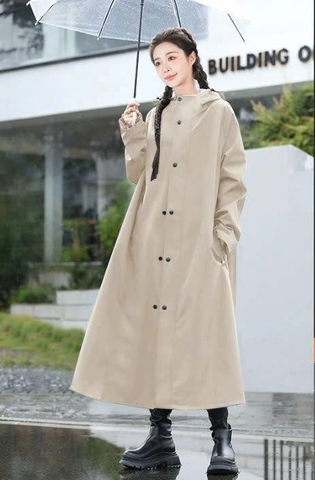 Áo Mưa Thời Trang GHA411 – Chống Nước Cao, Thoáng Khí, Thiết Kế Hiện Đại