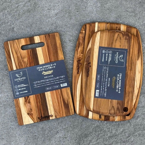 Thớt Gỗ Teak Cao Cấp – Bền Chắc Tự Nhiên, Sang Trọng Cho Gian Bếp