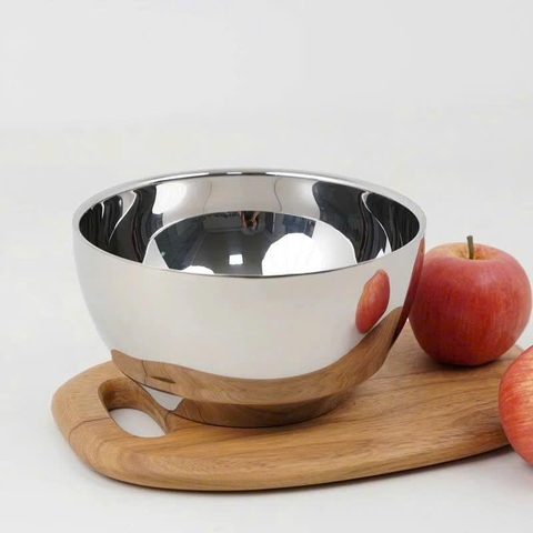 Bát Inox Hai Lớp Julia Child J93 20cm – Giữ Nhiệt Tốt, Cầm Không Nóng Tay