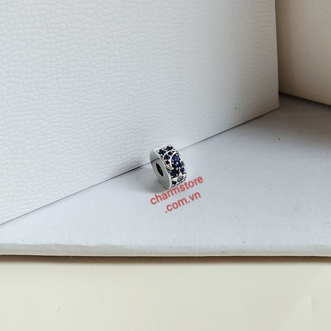 CHARM CLIP SPACER TRĂNG SAO MẶT TRỜI ĐÁ XANH DƯƠNG