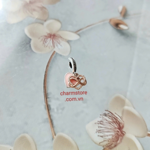 CHARM TREO ĐÔI TIM VH VÔ CỰC