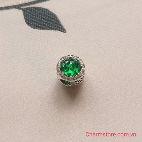 CHARM RADIANT TRÒN ĐÁ LỒI ĐÁ XANH LÁ