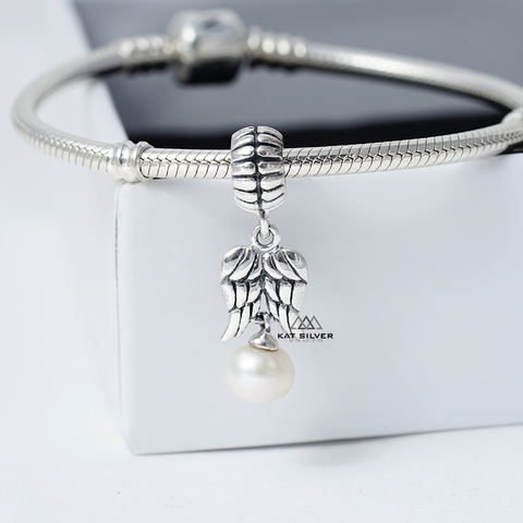 CHARM TREO CÁNH THIÊN THẦN NGỌC TRAI