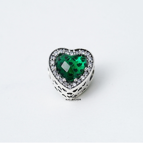 CHARM RADIANT TIM ĐÁ LỒI XANH LÁ