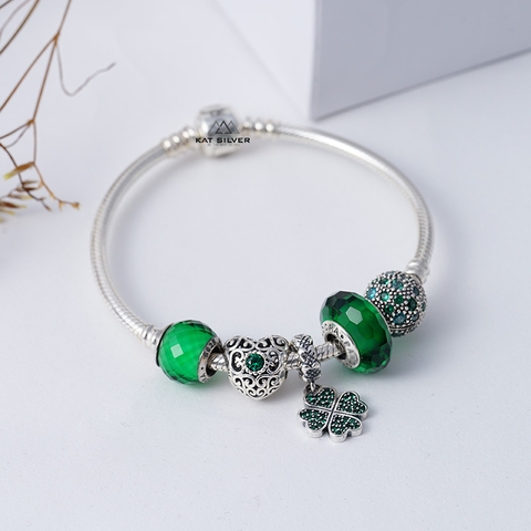 VÒNG CHARM TREO CỎ MAY MẮN XL