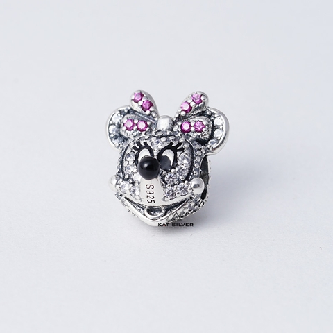 CHARM MICKEY NƠ HỒNG SEN