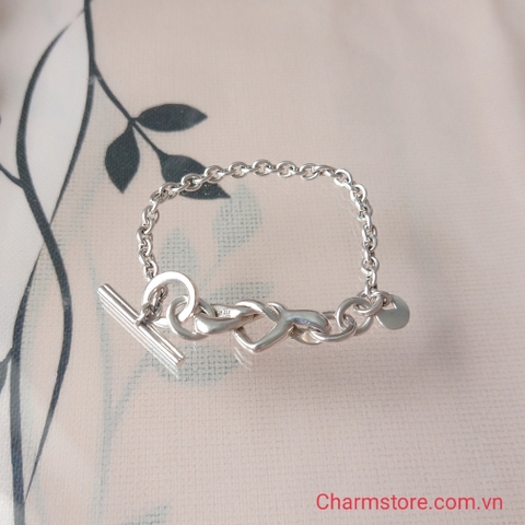 LẮC TAY BẠC TRÁI TIM