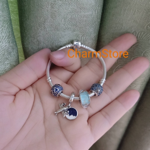 VÒNG CHARM MÁY BAY BẦU TRỜI ĐÊM, SAO BIỂN