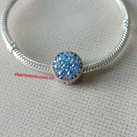 CHARM RADIANT HOA 6 CÁNH TRÒN XANH LƠ