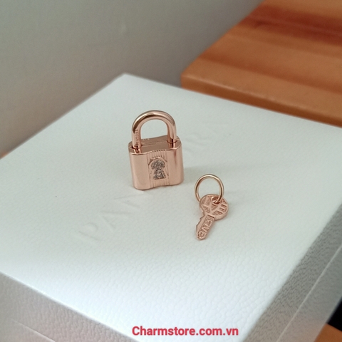 CHARM Ổ KHOÁ - CHÌA KHOÁ VÀNG HỒNG