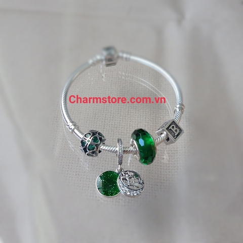 VÒNG CHARM MAY MẮN XL MIX CHỮ CÁI