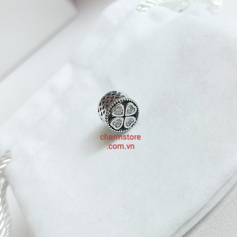 RADIANT CỎ 4 LÁ MAY MẮN ĐÁ TRẮNG