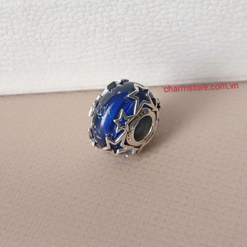 CHARM MURANO VIỀN SAO XANH DƯƠNG