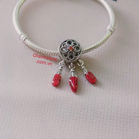 CHARM DREAMCATCHER CÁNH ĐỎ ( CÁNH TO DÀY )