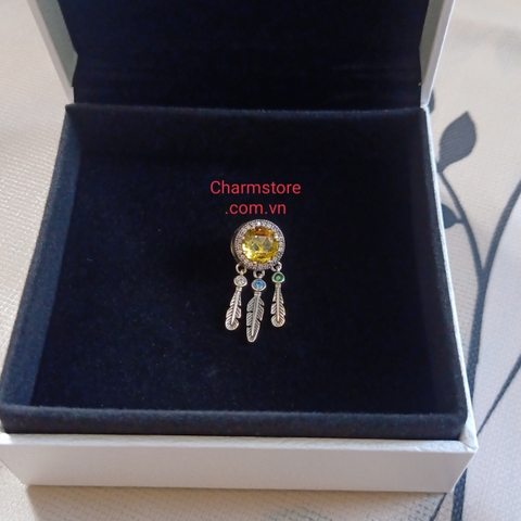 CHARM RADIANT TRÒN ĐÁ VÀNG CÁNH MÀU