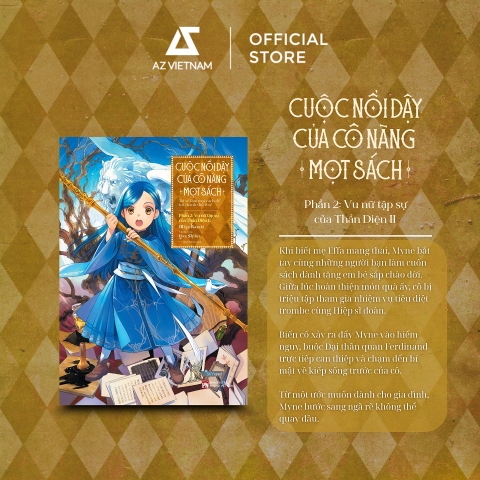 Sách - Cuộc Nổi Dậy Của Cô Nàng Mọt Sách - Phần 2: Vu Nữ Tập Sự Của Thần Điện II