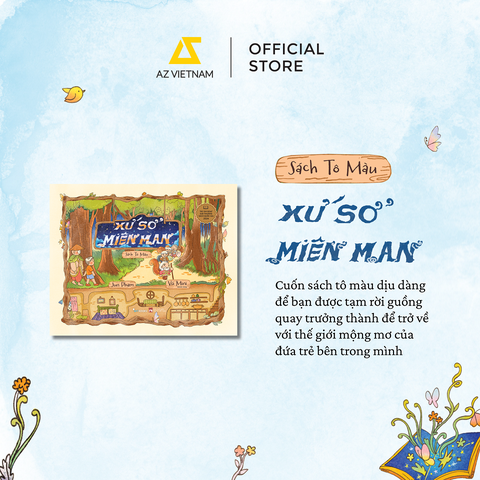 Sách - Xứ Sở Miên Man (Tô Màu)