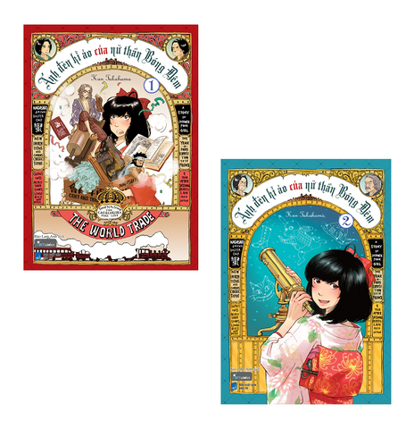 Sách - Ánh Đèn Kì Ảo Của Nữ Thần Bóng Đêm (Combo Tập 1+2)