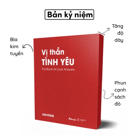 Sách - Vị Thần Tình Yêu (Bản Kỷ Niệm)