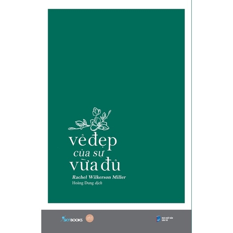 Sách - Vẻ Đẹp Của Sự Vừa Đủ