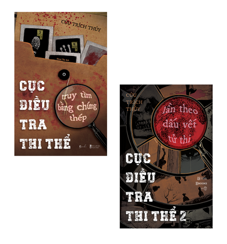 Sách - Cục Điều Tra Thi Thể (Combo 2 Tập)